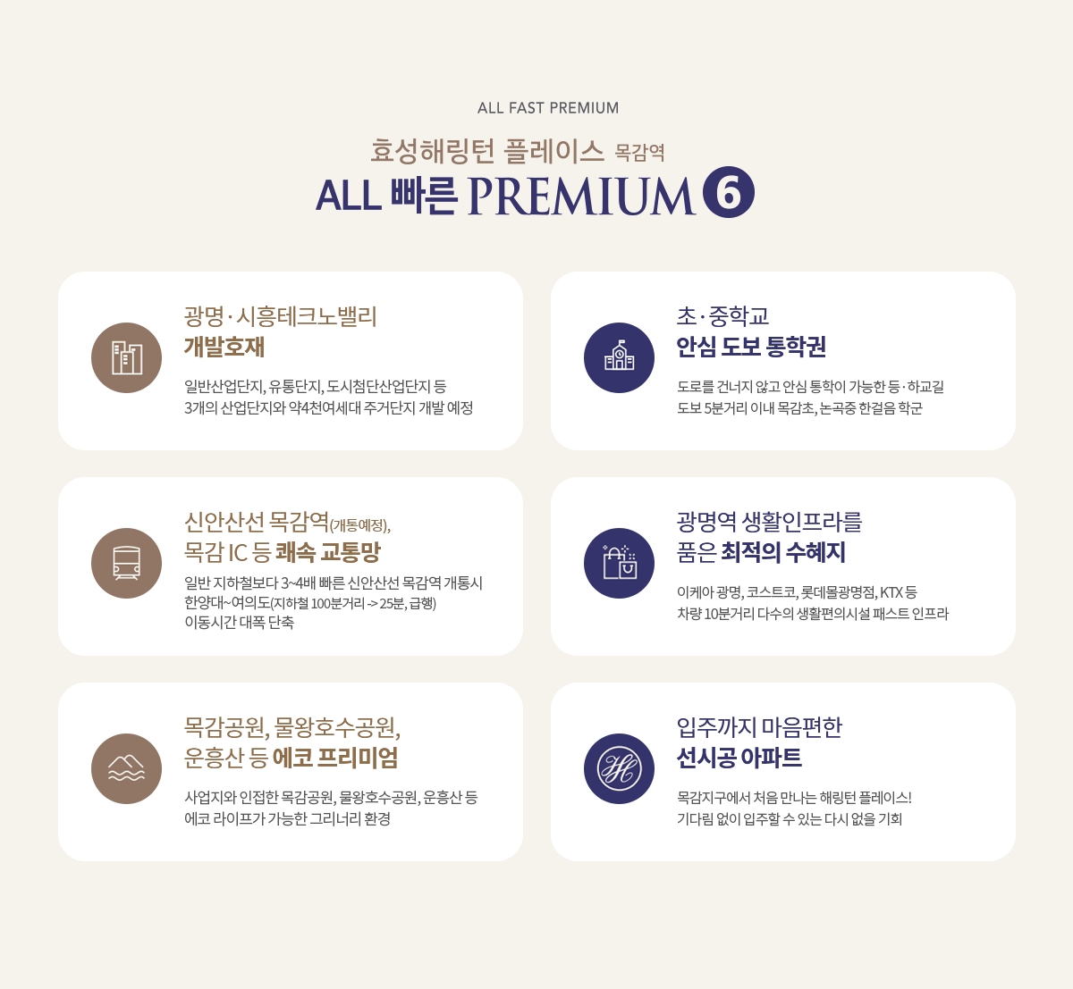 목감역 효성해링턴 플레이스 입지프리미엄