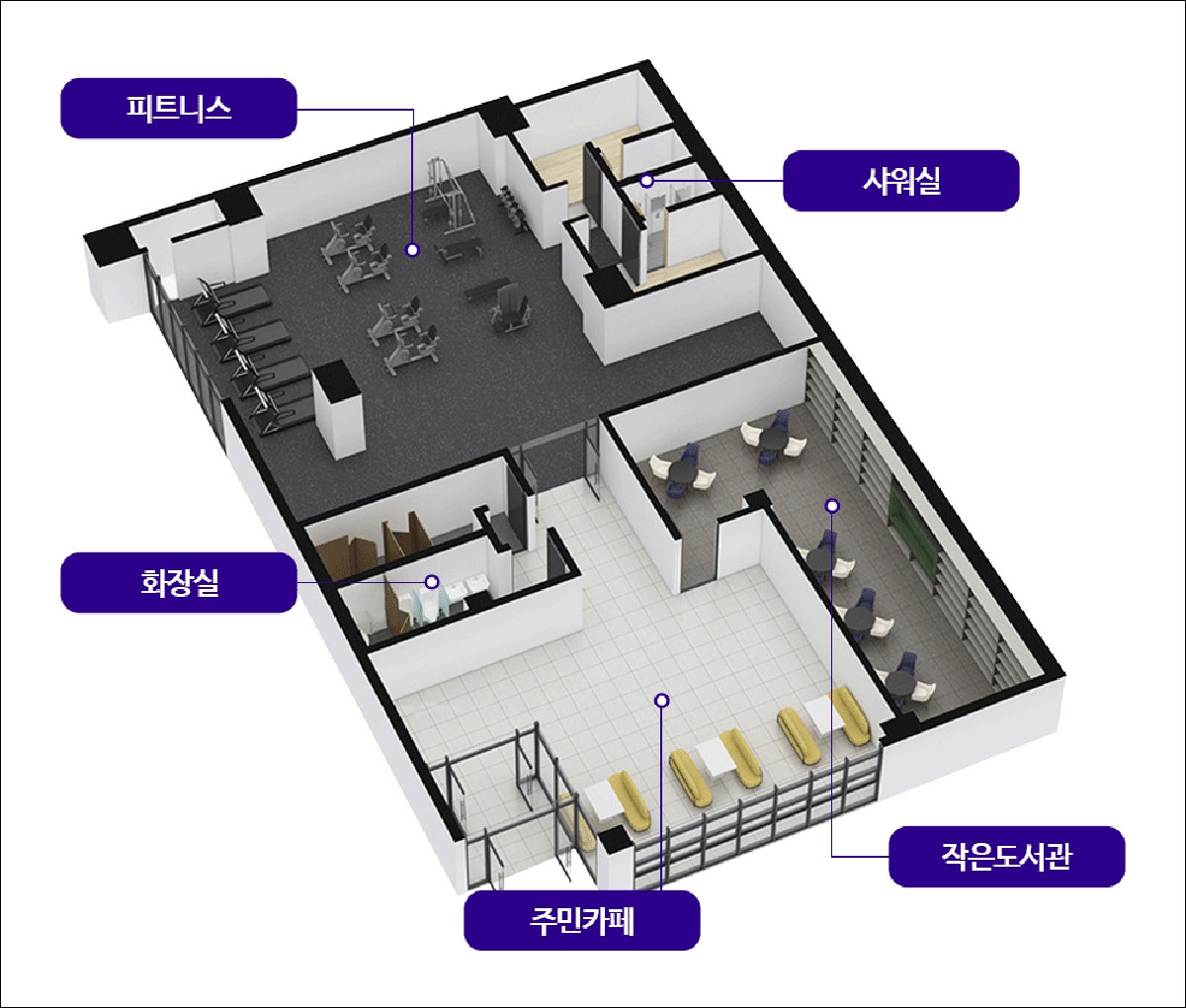 목감역 효성해링턴 플레이스 커뮤니티